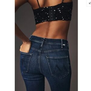 MOTHER HUSTLER ANKLE JEANS 27 PETITE